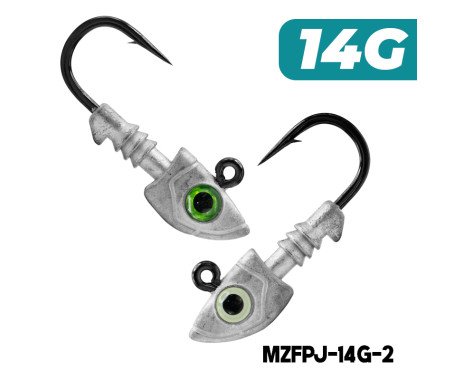 AQUA MARINE - Predator Jighead - 14G (Hook: 32833UN-BN 3/0)